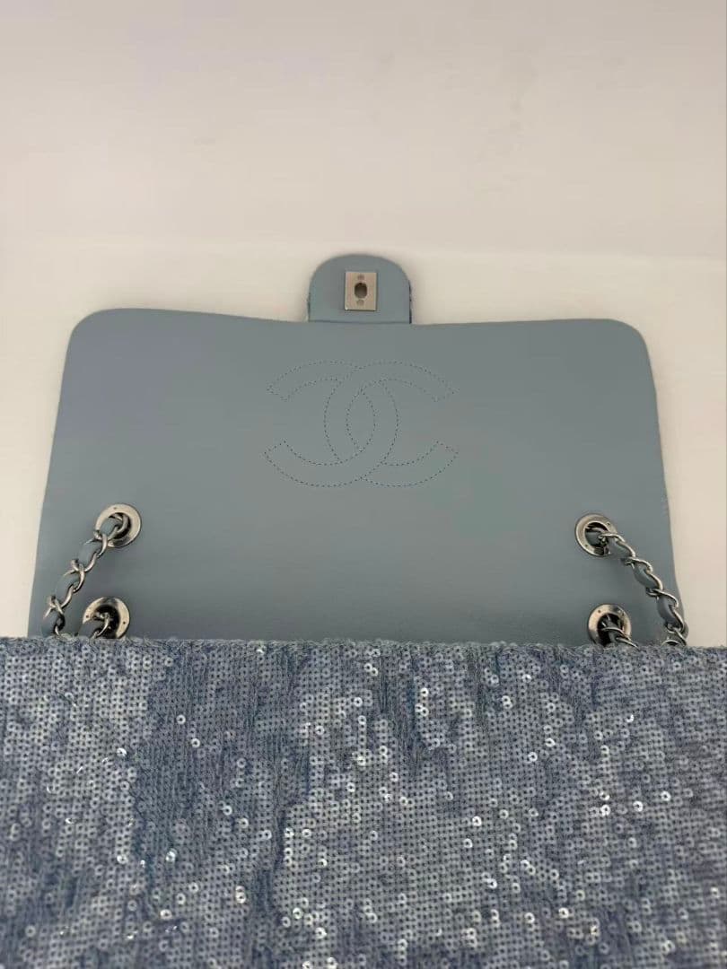 Chanel Sequin Quilted Chain Bag — view 4