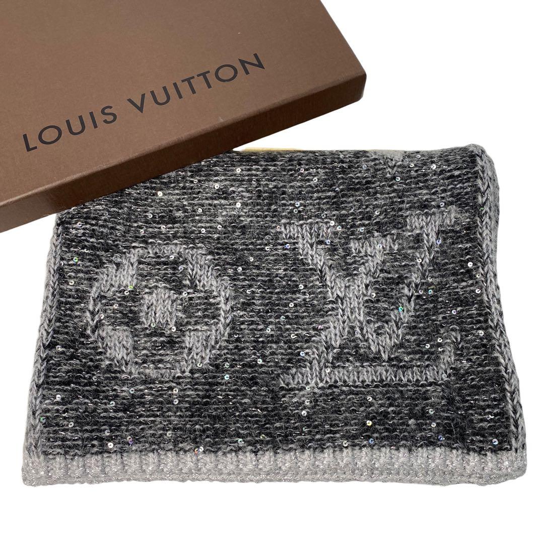 Louis Vuitton Echarpe Monogram Scarf Sequins — view 2