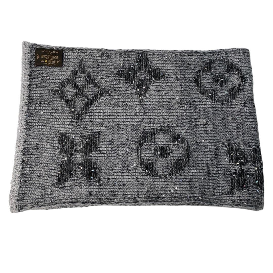 Louis Vuitton Echarpe Monogram Scarf Sequins — view 5