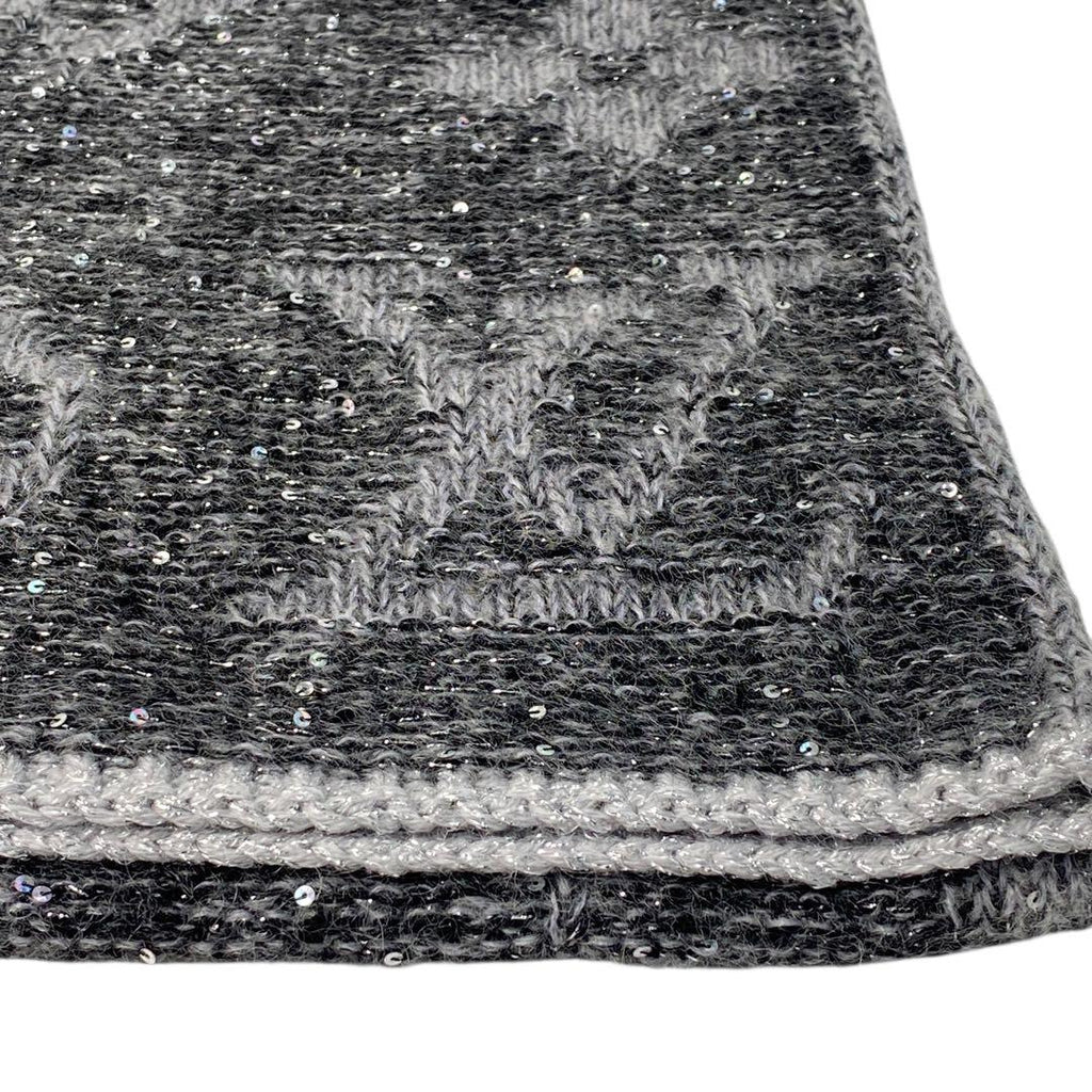 Louis Vuitton Echarpe Monogram Scarf Sequins — view 7