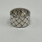 Bottega Veneta Intrecciato Wide Ring 925 Sterling Silver Vintage — view 2