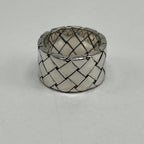 Bottega Veneta Intrecciato Wide Ring 925 Sterling Silver Vintage — view 3