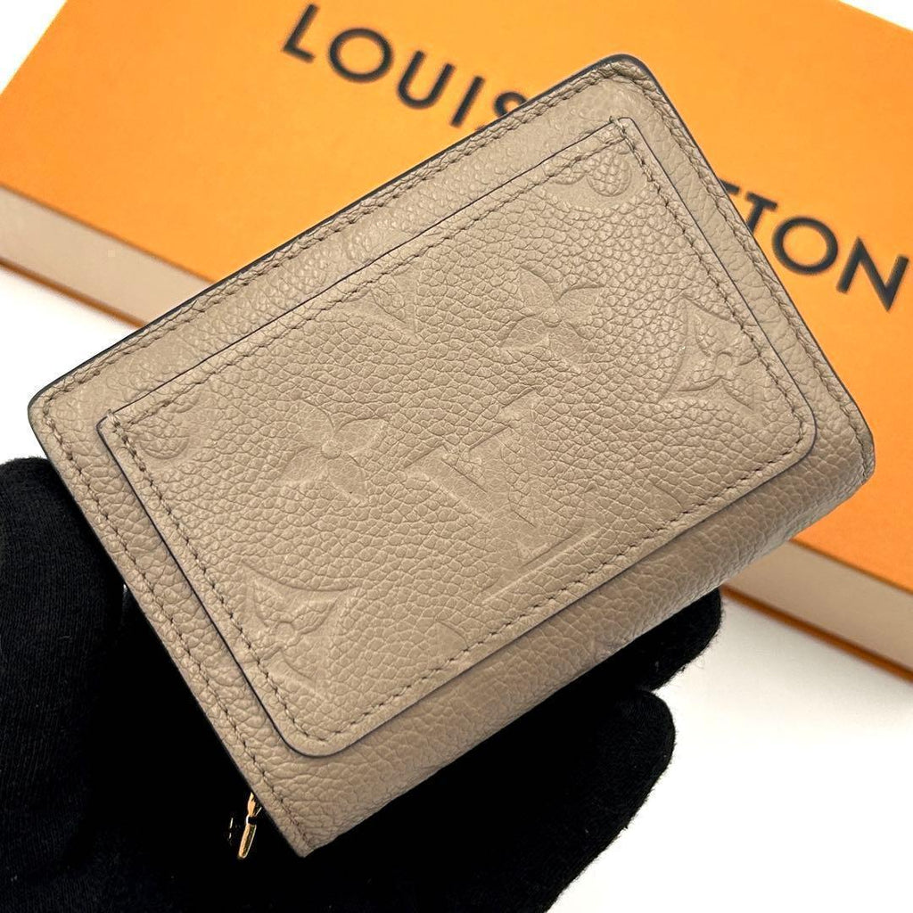 Louis Vuitton Monogram Empreinte Portefeuille Clair Bifold Wallet