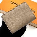 Louis Vuitton Monogram Empreinte Portefeuille Clair Bifold Wallet — view 2