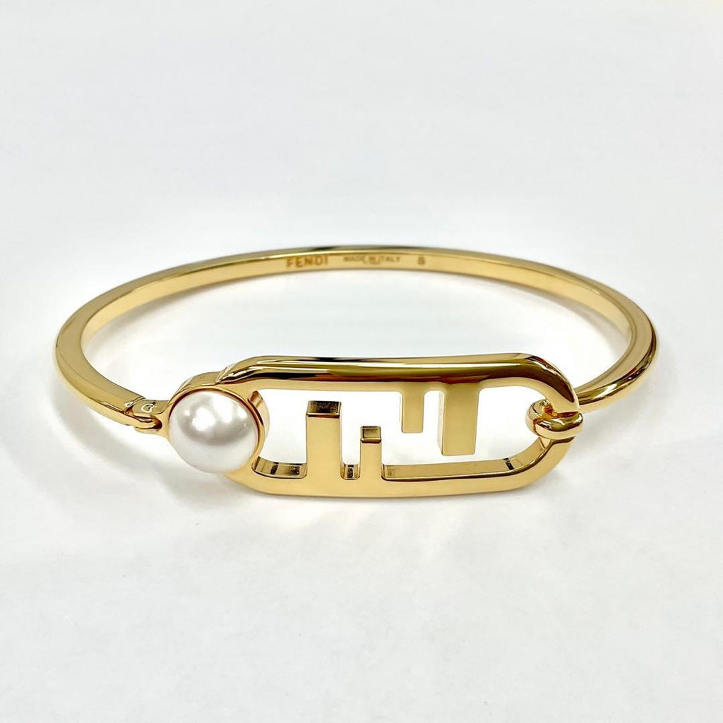 Fendi Orlock Bracelet Bangle Pearl — view 4