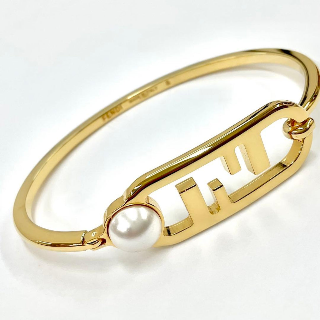 Fendi Orlock Bracelet Bangle Pearl — view 7