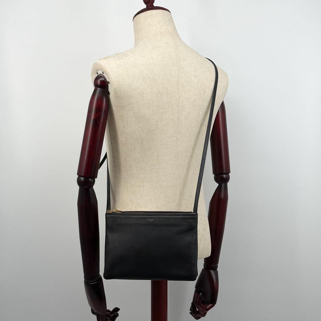 Celine New Trio Large Shoulder Bag Pouch 2-Way — view 4