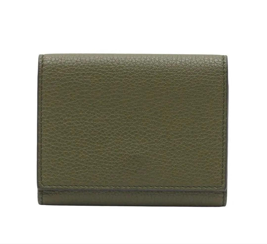 Gucci Embossed Logo Leather Trifold Wallet — view 2