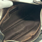 Loewe Anagram Canvas Shoulder Bag Leather — view 9