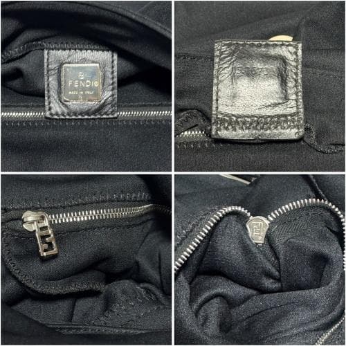 Fendi Mamma Baguette Jersey Bag — view 9