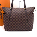Louis Vuitton Damier Ebene Totally MM Tote Bag Brown — view 2