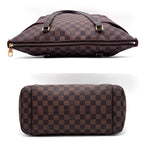 Louis Vuitton Damier Ebene Totally MM Tote Bag Brown — view 6