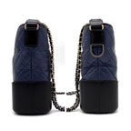 Chanel Gabriel de Large Hobo Navy Black — view 6