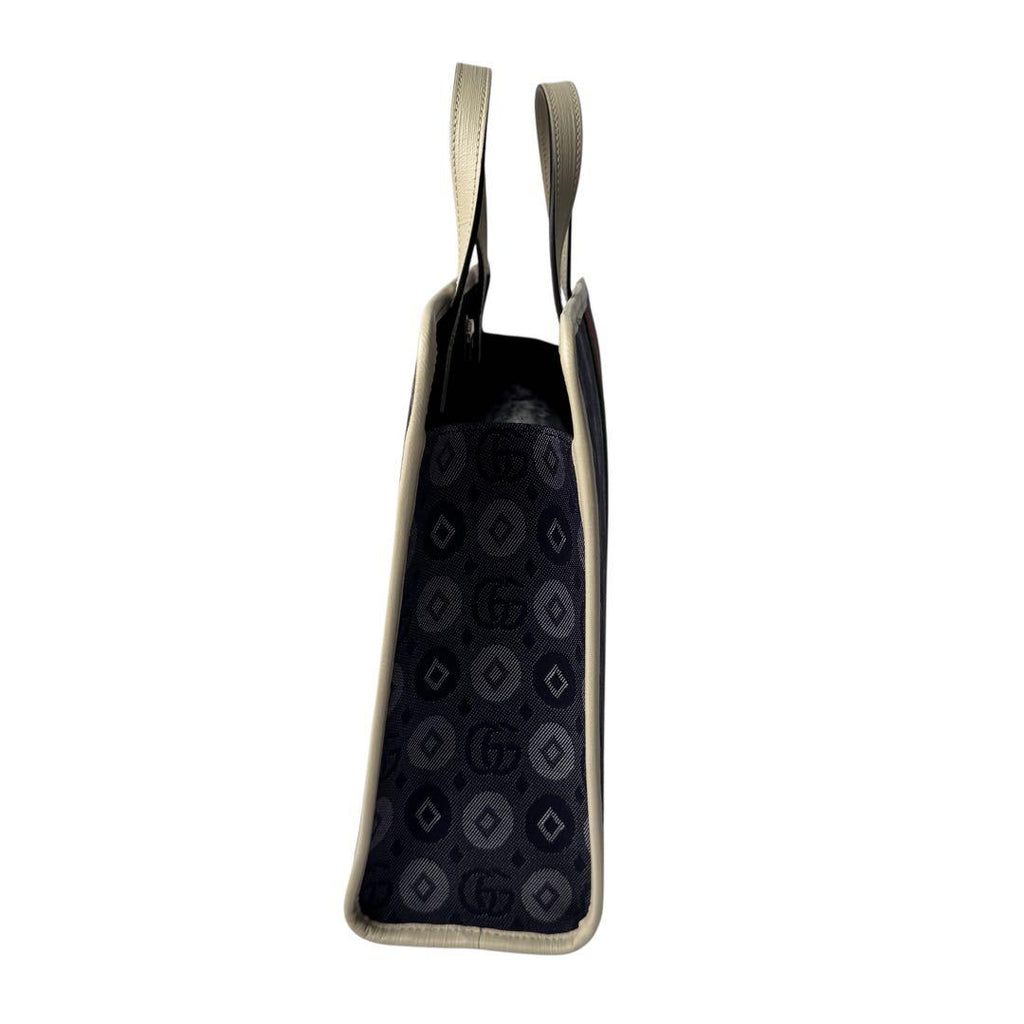 Gucci Double Denim Canvas Tote — view 5