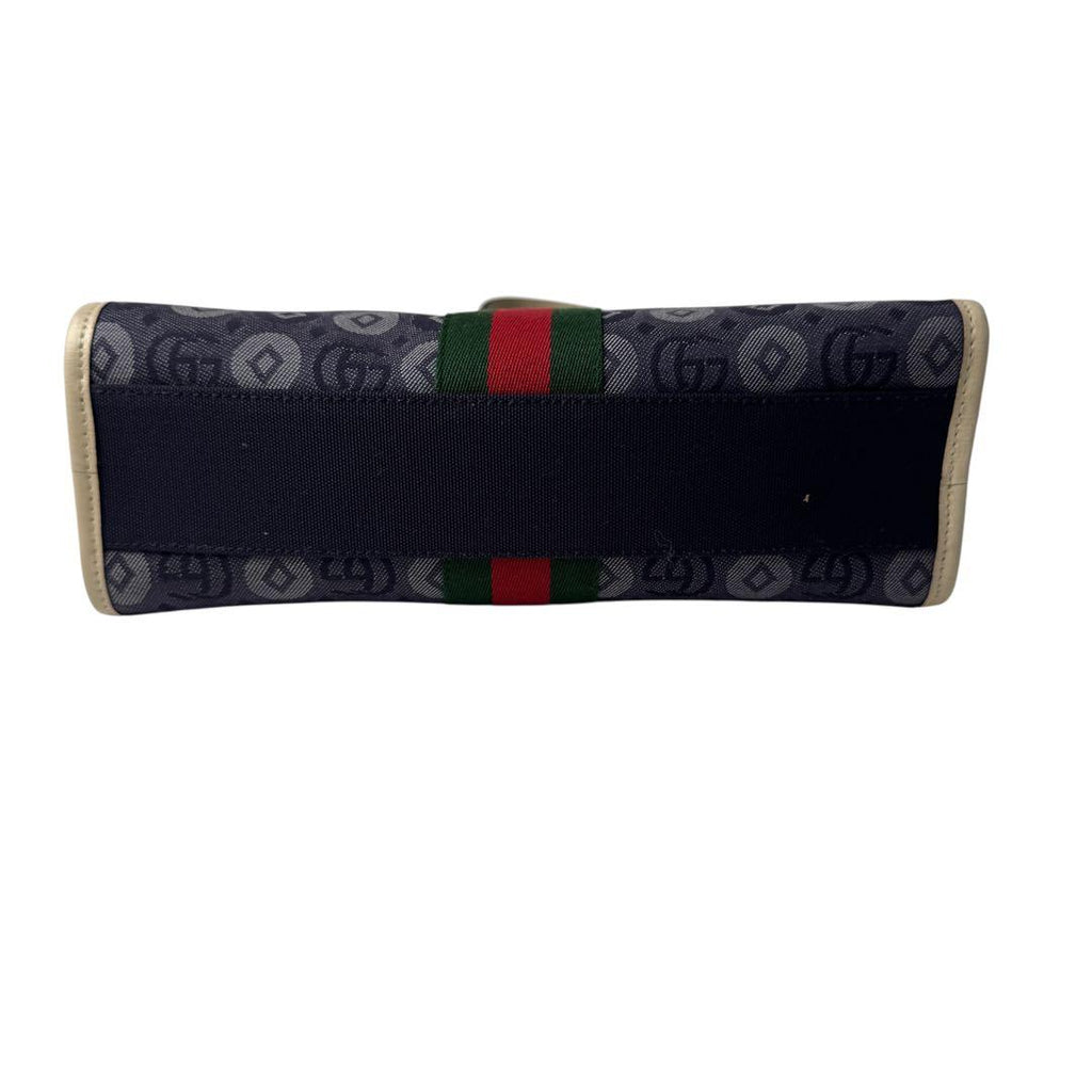 Gucci Double Denim Canvas Tote — view 6