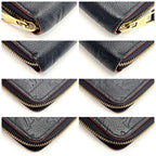 Louis Vuitton Wallet Zippy Marine Monogram — view 8