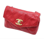 Chanel Quilted Mini Waist Pouch Belt — view 4