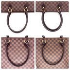 Louis Vuitton Damier Ebene Saleya MM Tote Bag — view 5