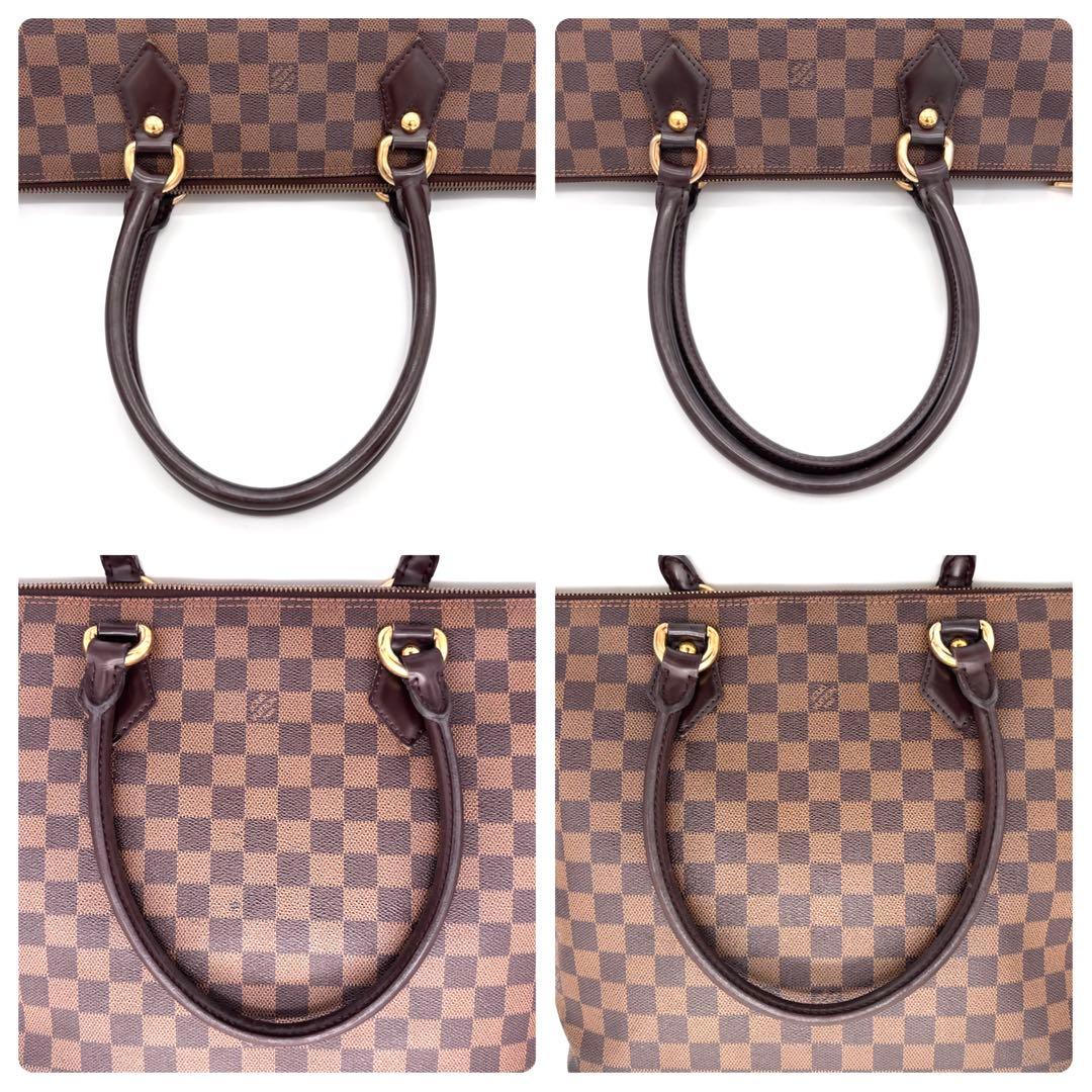 Louis Vuitton Damier Ebene Saleya MM Tote Bag — view 5
