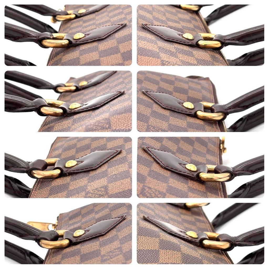 Louis Vuitton Damier Ebene Saleya MM Tote Bag — view 8