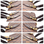 Louis Vuitton Damier Ebene Saleya MM Tote Bag — view 8