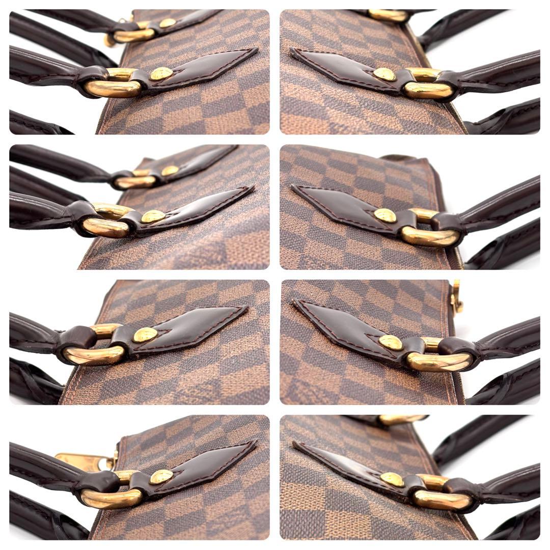 Louis Vuitton Damier Ebene Saleya MM Tote Bag — view 8