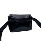 Chanel Lambskin CC Logo Waist Belt Bag Black — view 2