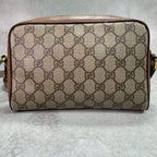 Gucci GG Sherry Line Shoulder Bag Brown Leather — view 3