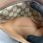 Gucci GG Sherry Line Shoulder Bag Brown Leather — view 6