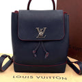 Louis Vuitton Lockme Backpack Marine Rouge
