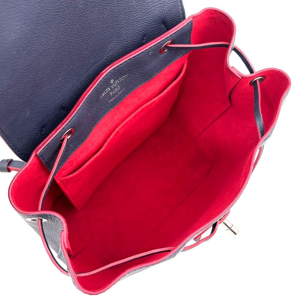 Louis Vuitton Lockme Backpack Marine Rouge — view 3