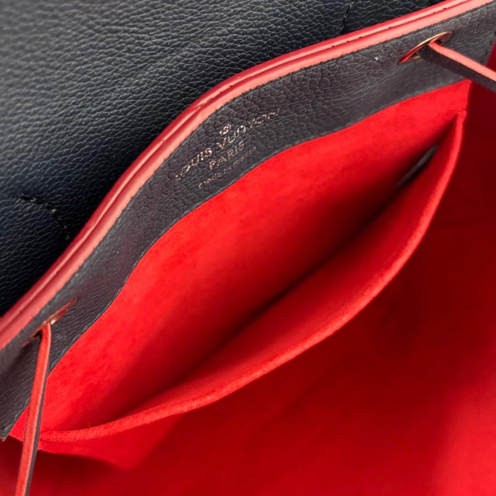 Louis Vuitton Lockme Backpack Marine Rouge — view 4