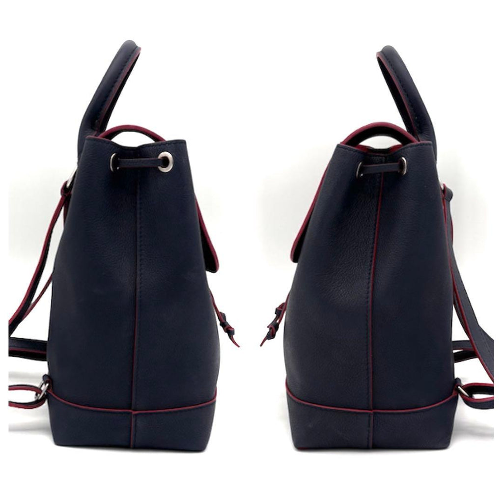 Louis Vuitton Lockme Backpack Marine Rouge — view 5