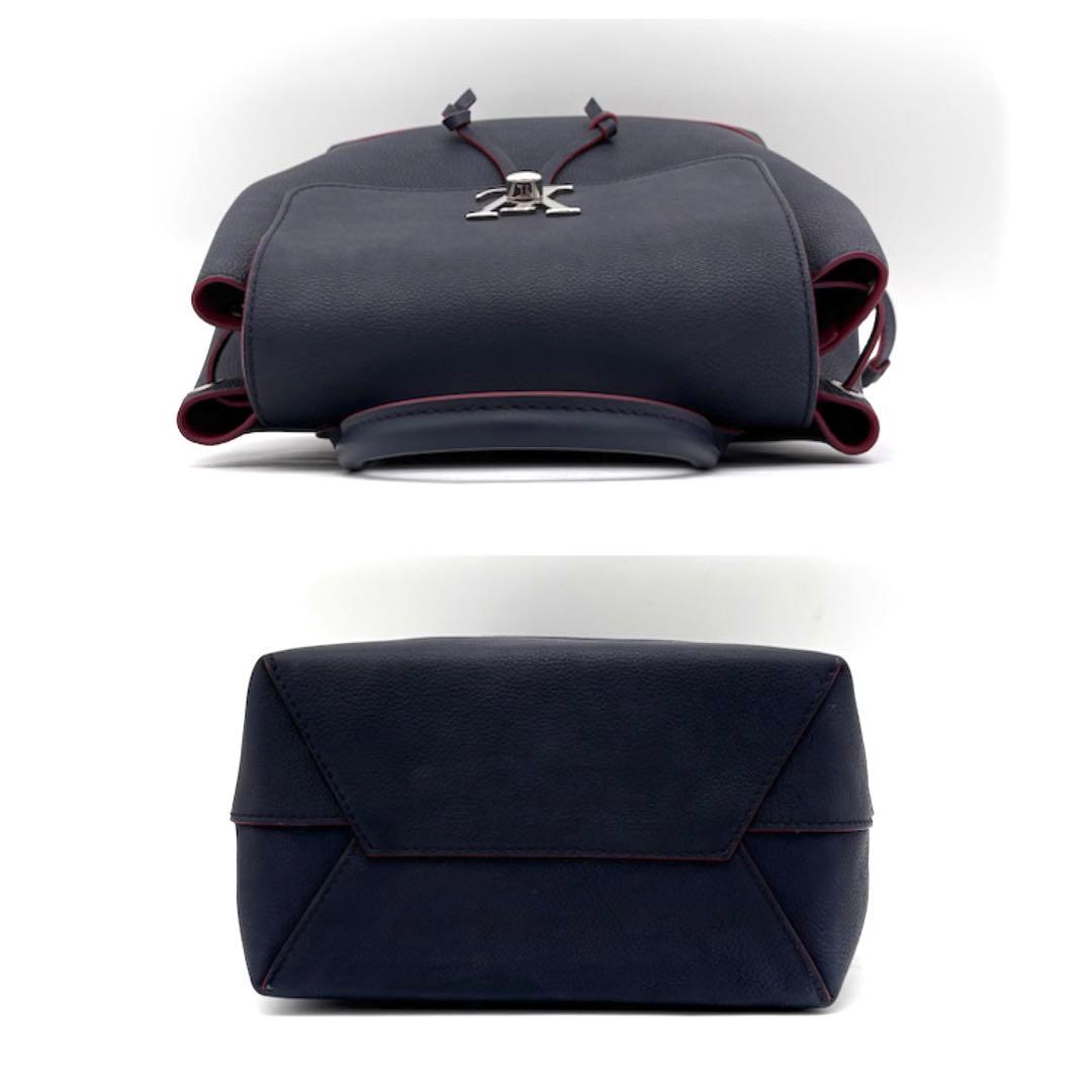 Louis Vuitton Lockme Backpack Marine Rouge — view 6