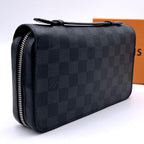 Louis Vuitton Damier Graphite Zippy XL Wallet Black Smartphone — view 2