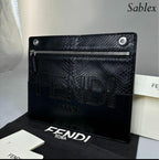 Fendi Clutch Black — view 2
