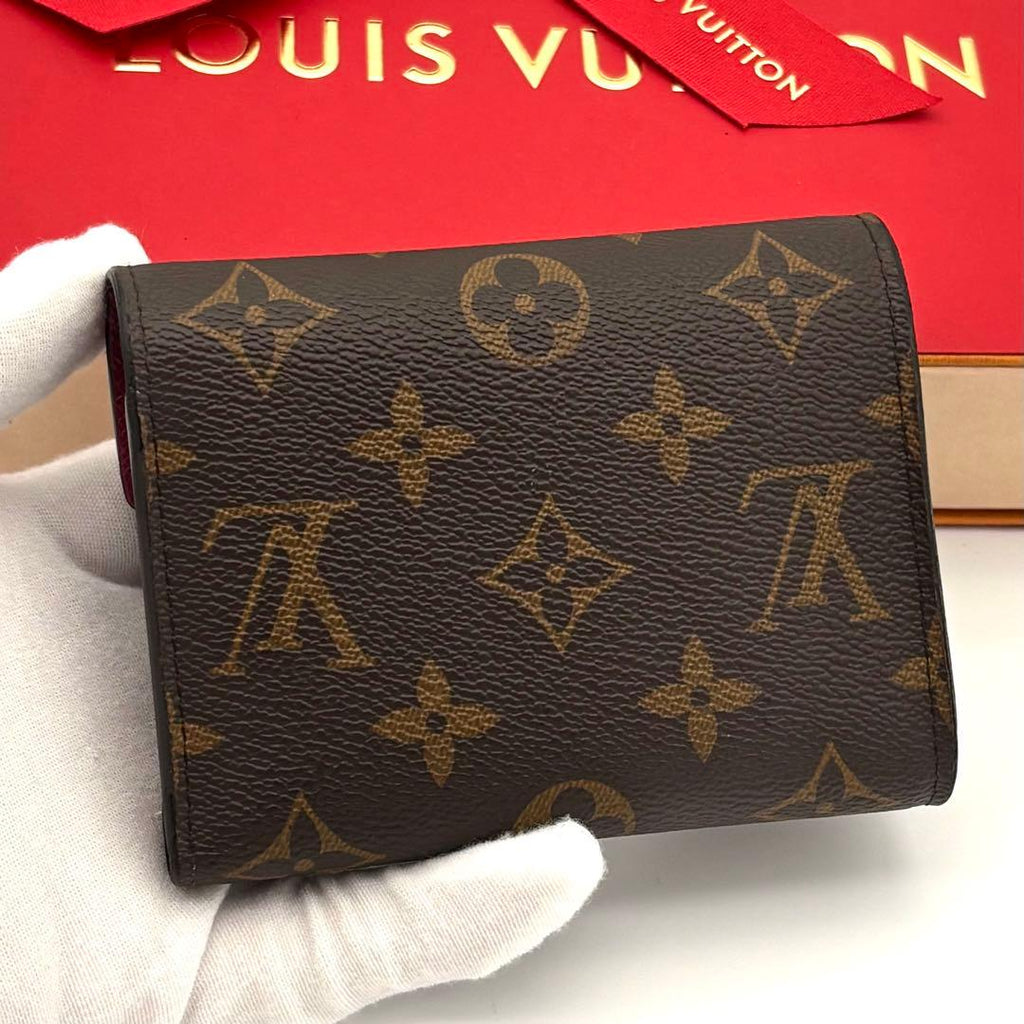 Louis Vuitton Wallet Monogram Fuchsia Portefeuille Victorine — view 2