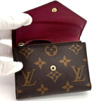 Louis Vuitton Wallet Monogram Fuchsia Portefeuille Victorine — view 3