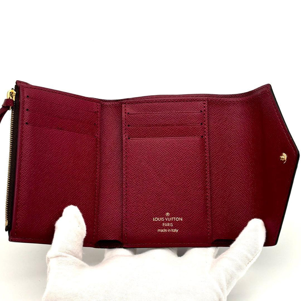 Louis Vuitton Wallet Monogram Fuchsia Portefeuille Victorine — view 4