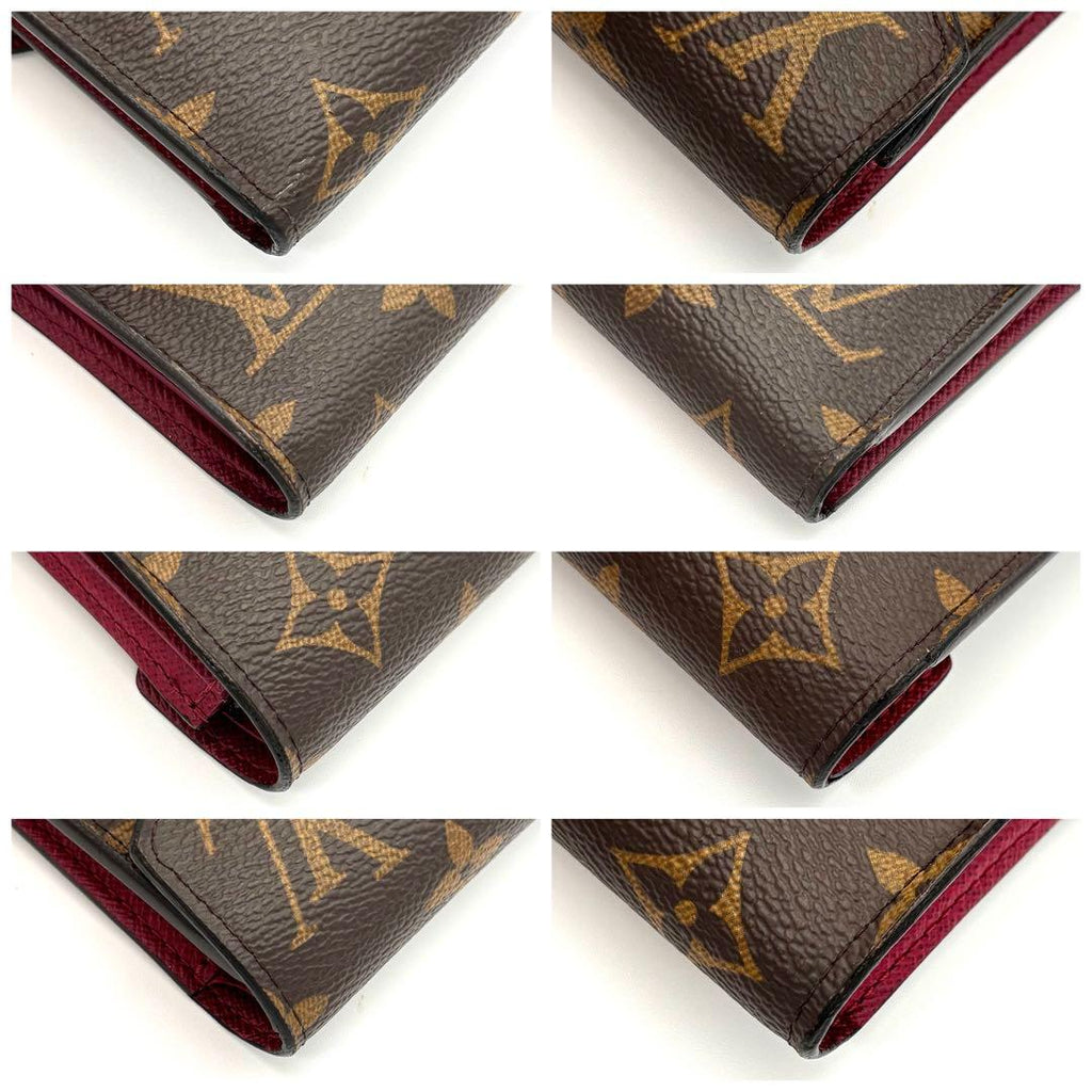 Louis Vuitton Wallet Monogram Fuchsia Portefeuille Victorine — view 9
