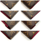 Louis Vuitton Wallet Monogram Fuchsia Portefeuille Victorine — view 9