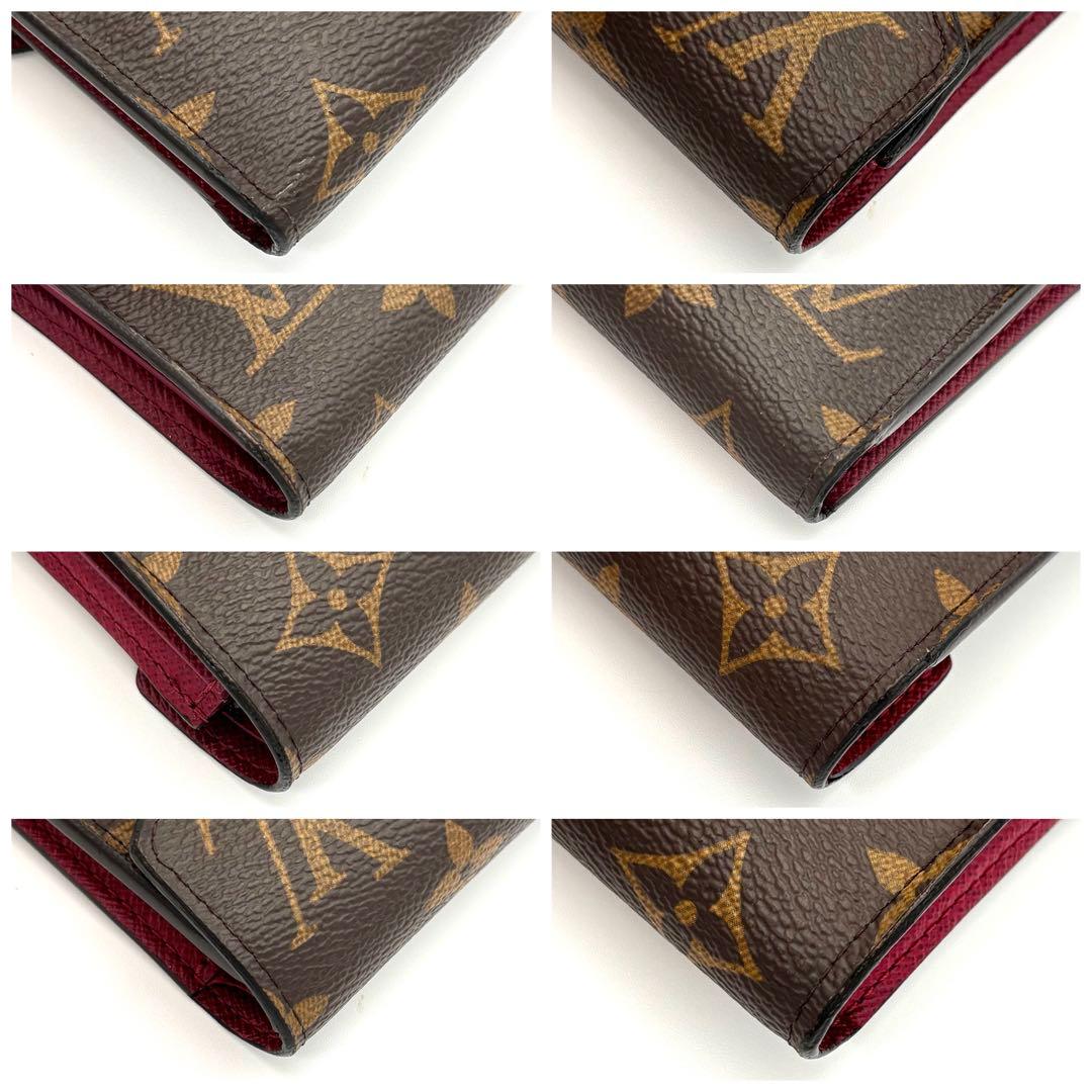 Louis Vuitton Wallet Monogram Fuchsia Portefeuille Victorine — view 9