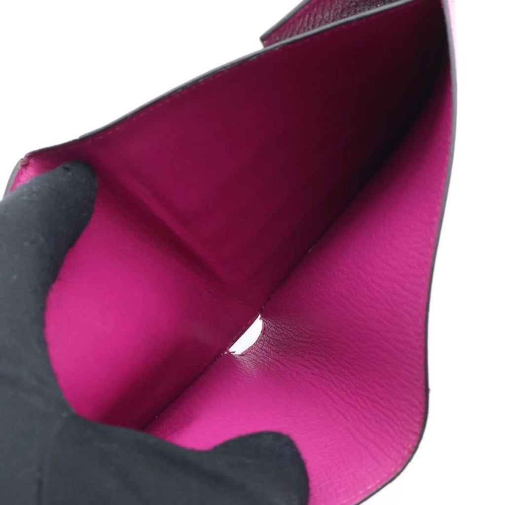 Hermes Tri Foldwallet Shavel Pink Wallet — view 6