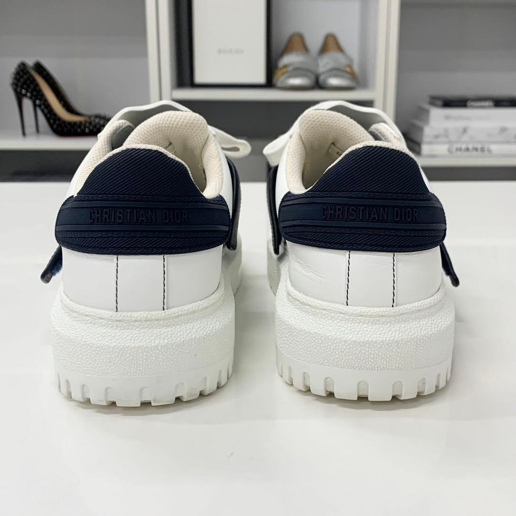 Dior Id Logo Leather Velcro Sneakers — view 6