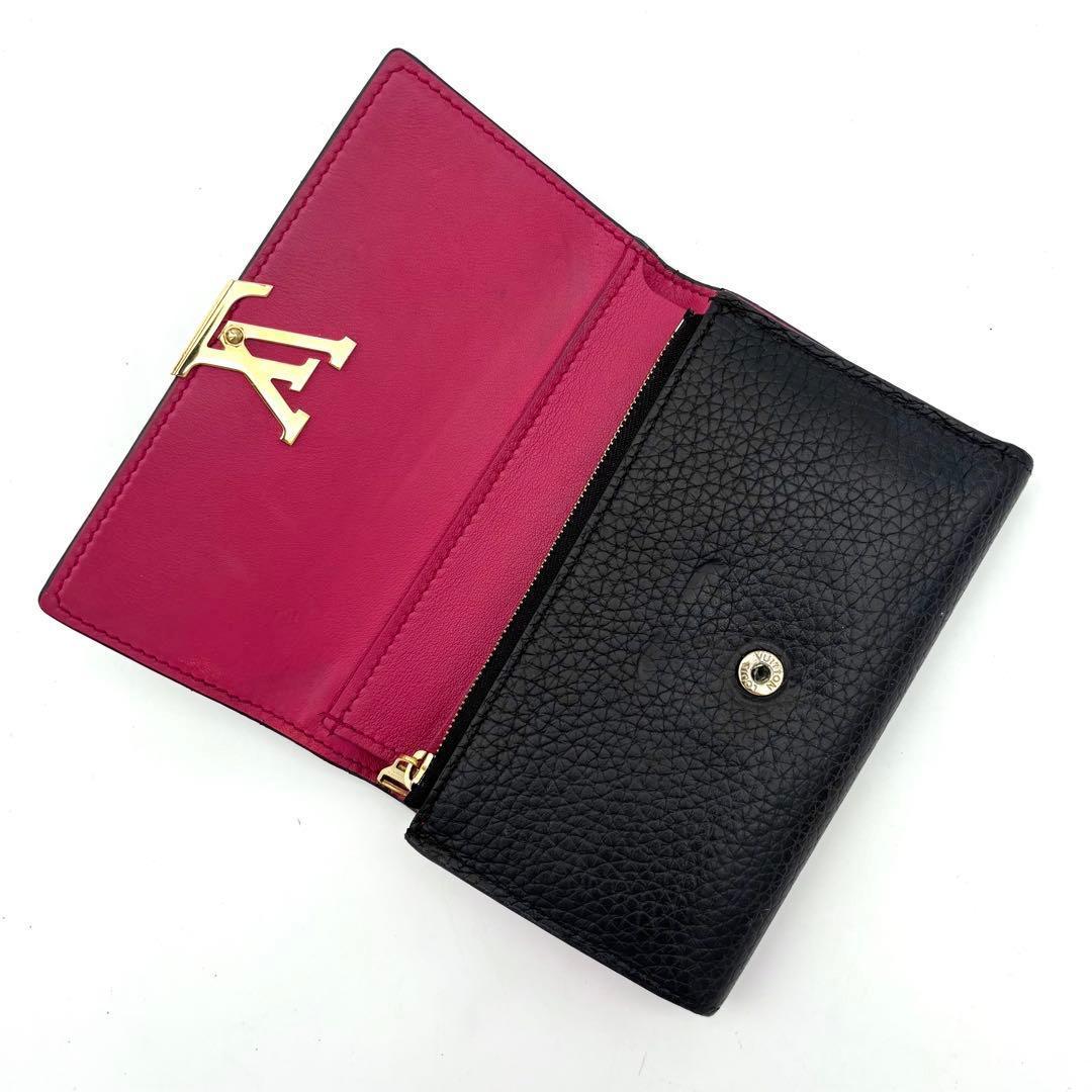 Louis Vuitton Portefeuille Capucines Compact Trifold Wallet — view 3