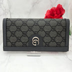Gucci Wallet Ophidia GG Gray
