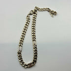 Chanel Necklace Coco Mark Triple Chain with Flat — view 4