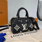 Louis Vuitton Monogram Empreinte Nano Speedy Handbag — view 3