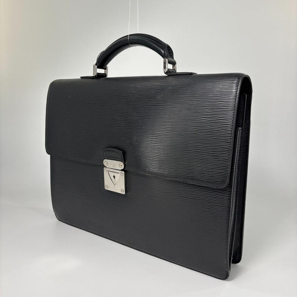 Louis Vuitton Super Epi Robusto 1 Black Leather Business — view 2