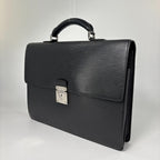 Louis Vuitton Super Epi Robusto 1 Black Leather Business — view 2